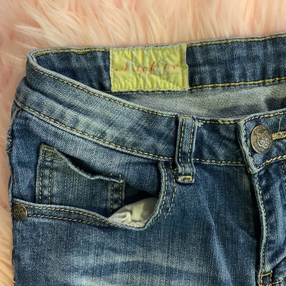 LOW RISE Ripped jeans machine nouvelle mode - Picture 2 of 4